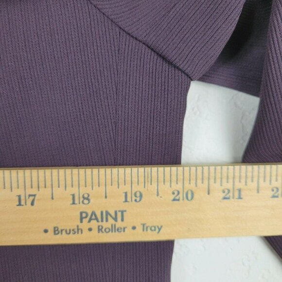 Vintage Alex Garfield Garfield & Marks Women's Blazer Jacket Sz 12 Dark Purple - Picture 10 of 12